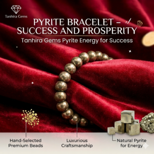 Image and details of Pyrite bracelet by tanhira gems
